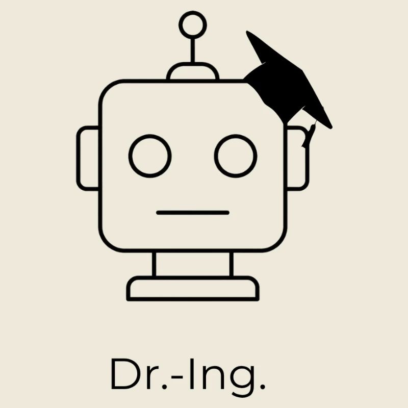 Dr.-Ing. Roboterkopf
