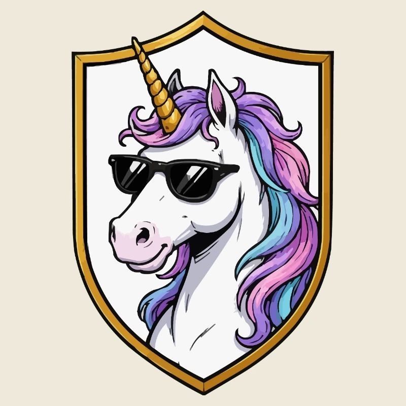 Lunettes de soleil Bouclier de licorne