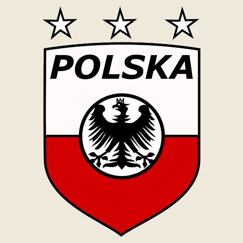 Polnisches Adlerwappen Schild