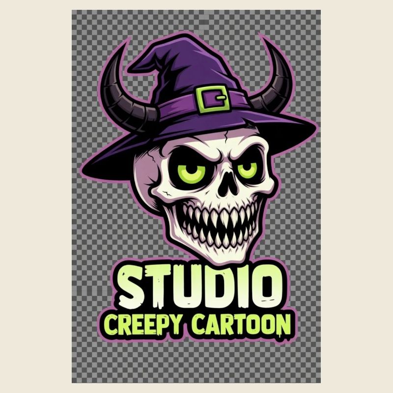 Studio Creepy Cartoon Logo