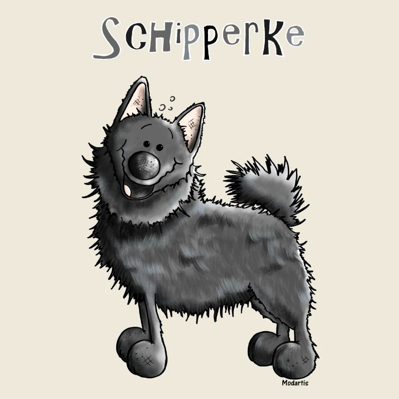 Witziger Schipperke - Hund
