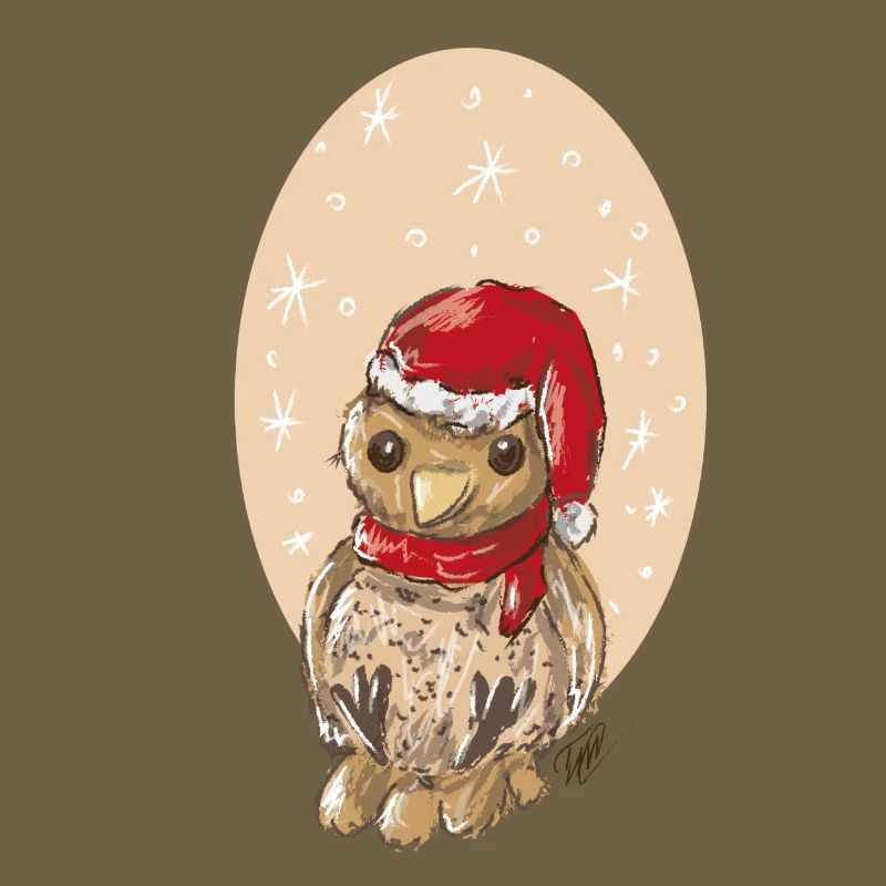 Bruant oiseau de Noël