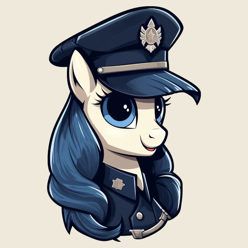 Pony Policewoman