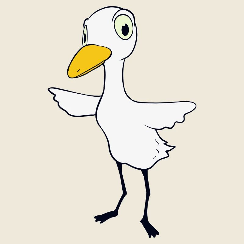 Skeptical bird