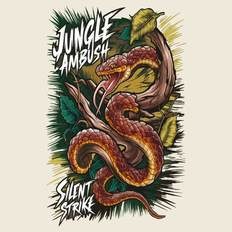 Serpent Jungles Ambush Illustration