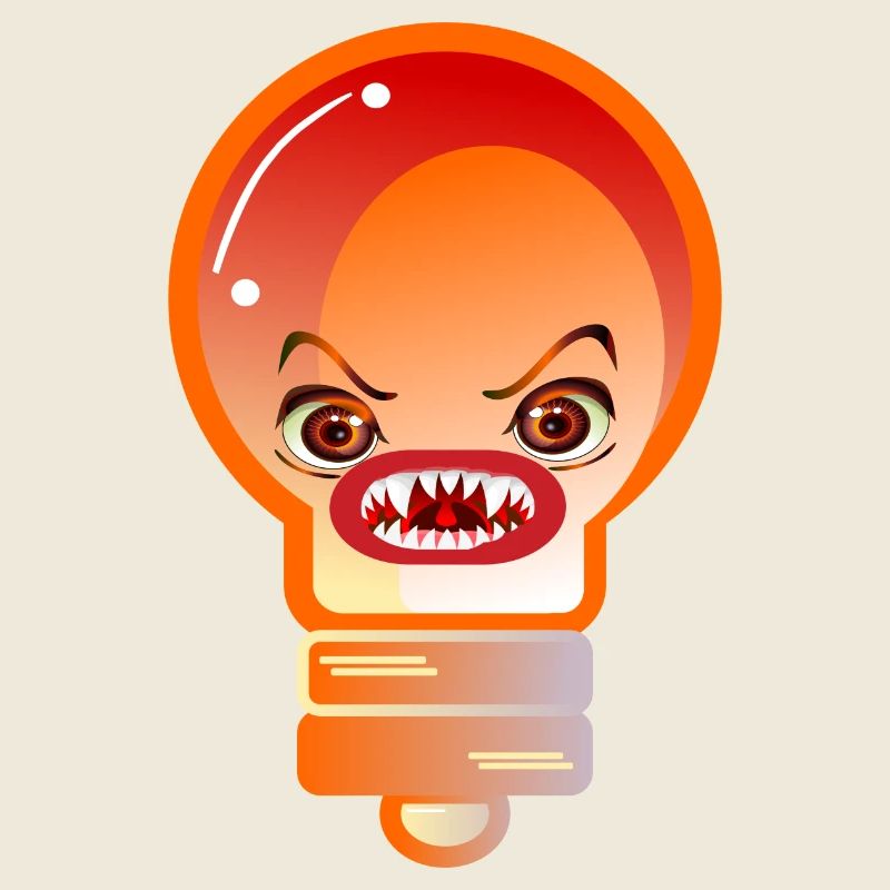 HALLOWEEN COSTUMES ARTISAN LIGHT BULB