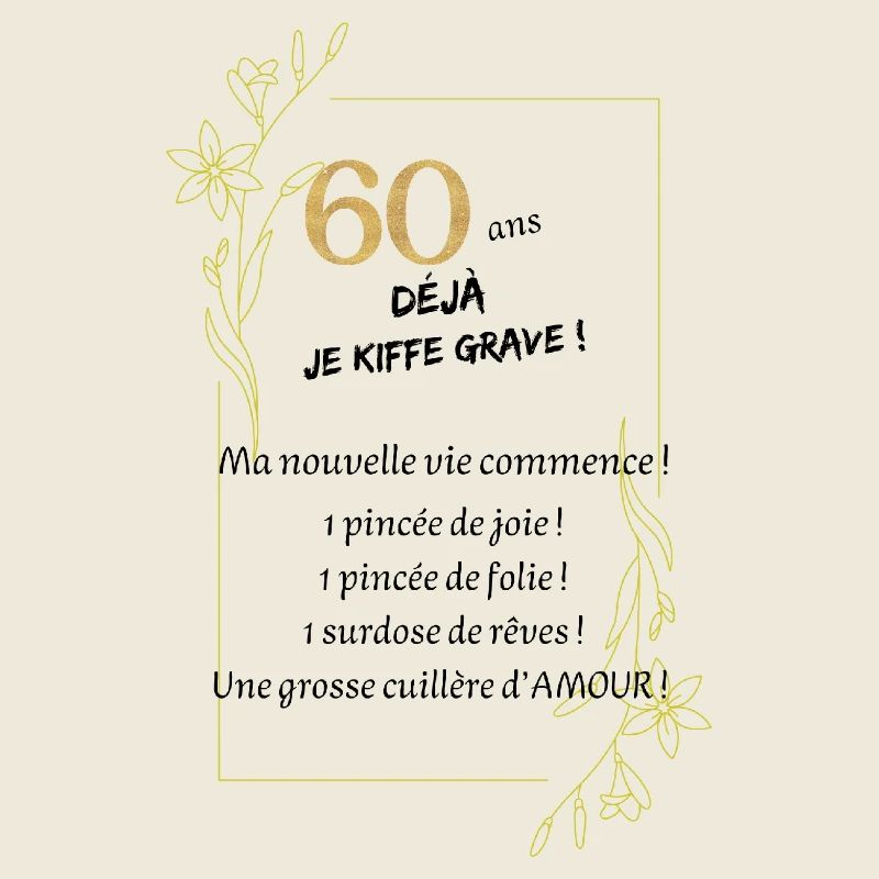 60 ans déjà !