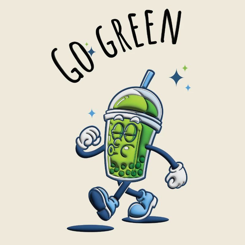 Go Green Juice 3D Funny Mug Fresh