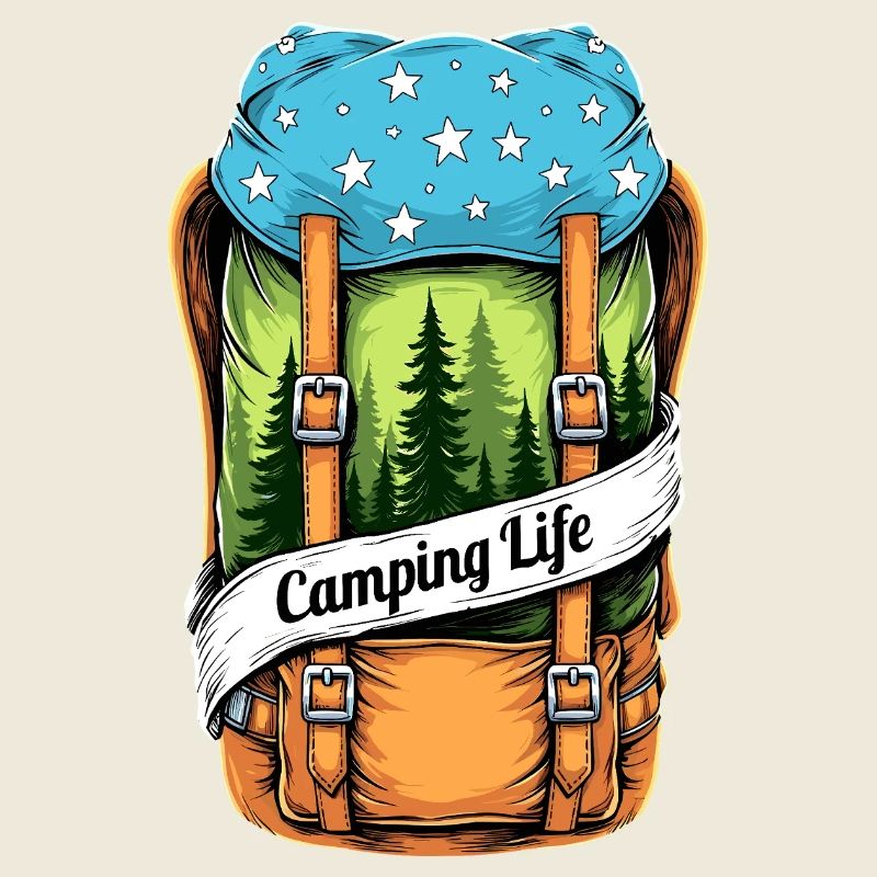 Campingleben Abenteuerrucksack