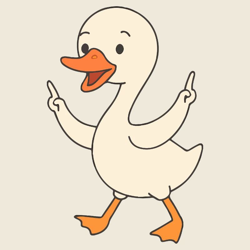 Dancing Swan Chick