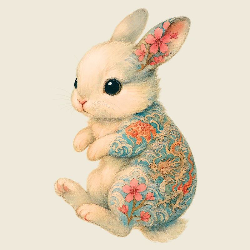 Yakuza Bunny – Soft Fur, Bold Ink