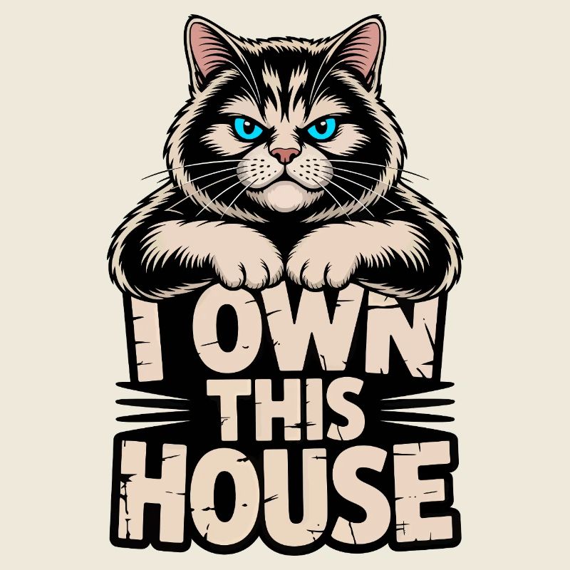 Ich besitze diese Hauskatze