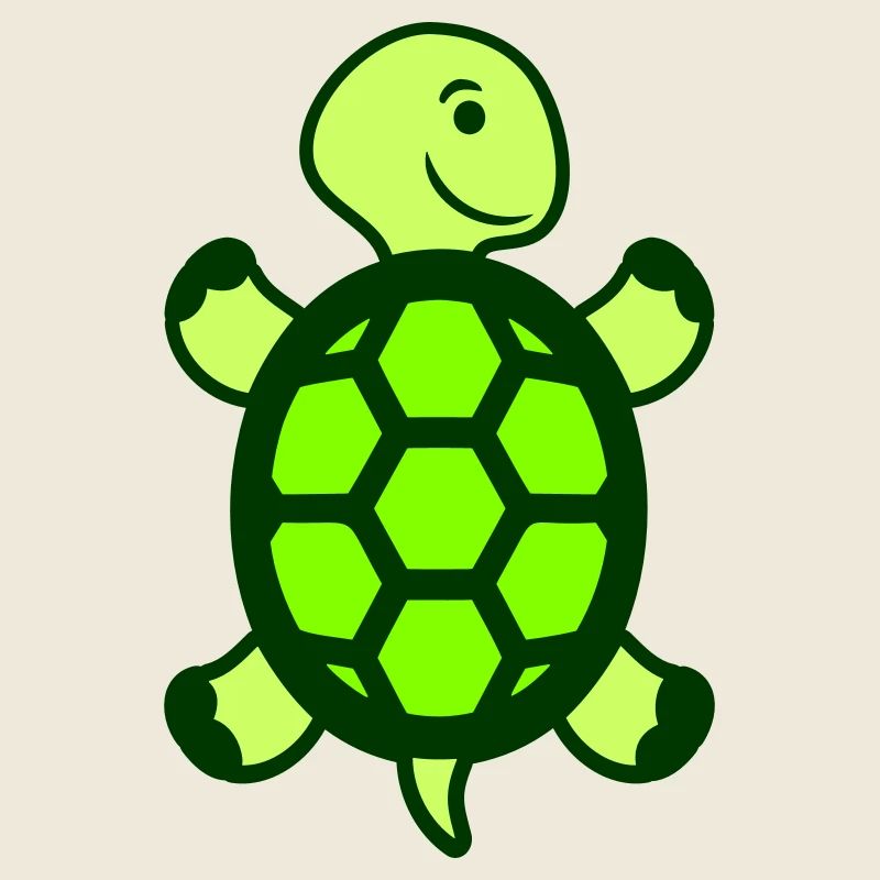 Turtle Holds Tight Wall Climbing Cute