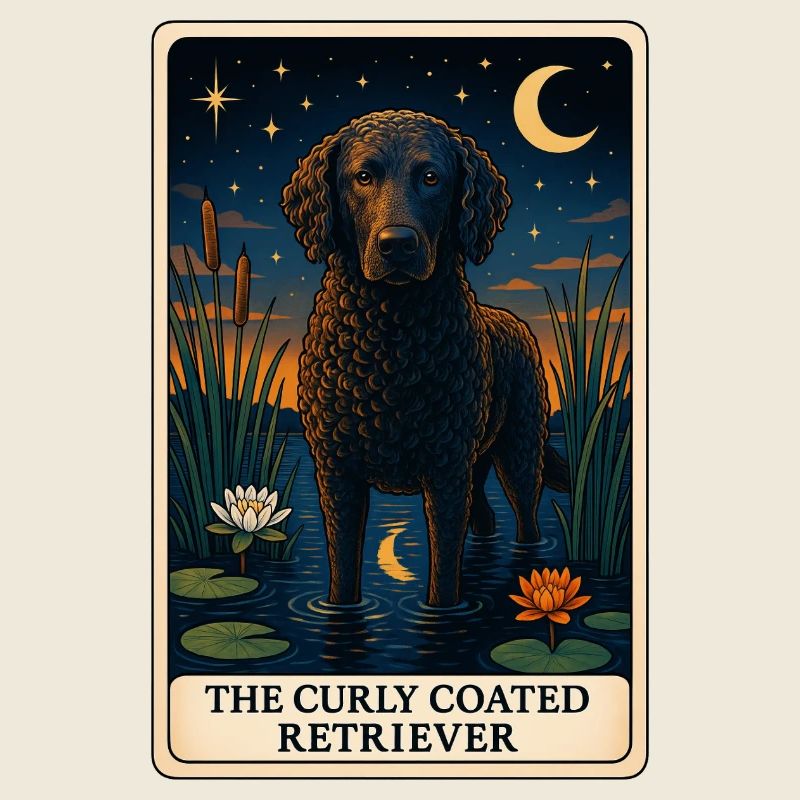 Retriever à poil bouclé