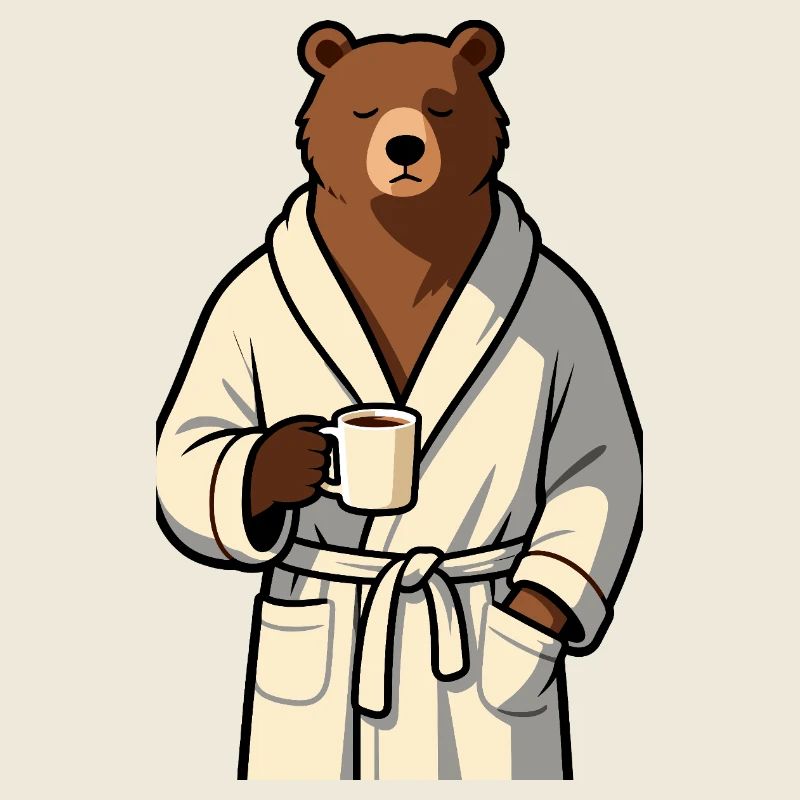 Tired Bear - Café