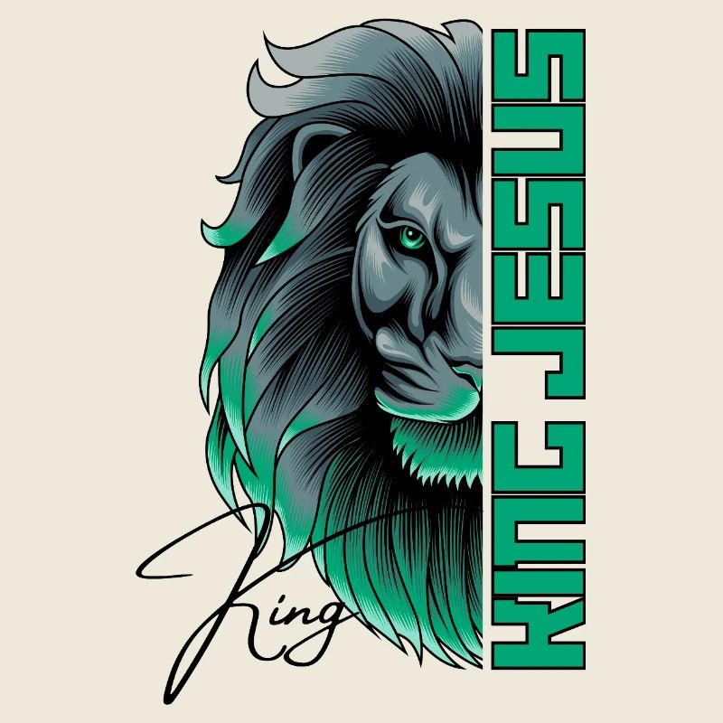 Roi Jésus - Lion de Juda - chrétien