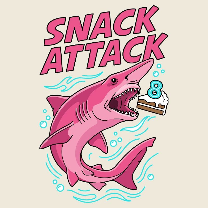 Attaque Snack : 8e anniversaire Shark