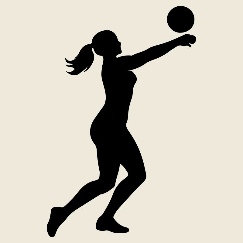 Volleyball Silhouette