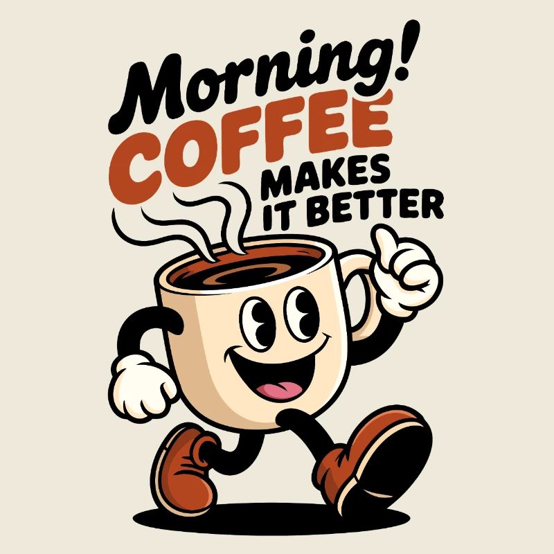 Dessin animé Coffee Hero Mug