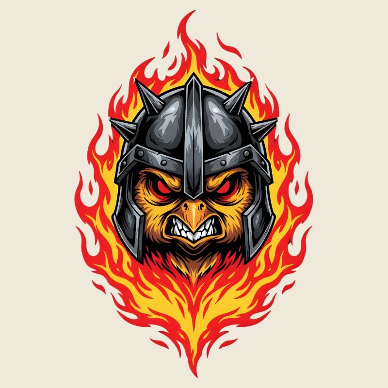 Fête de Pâques Heavy Metal Rocker Easter Egg Easter Bunny