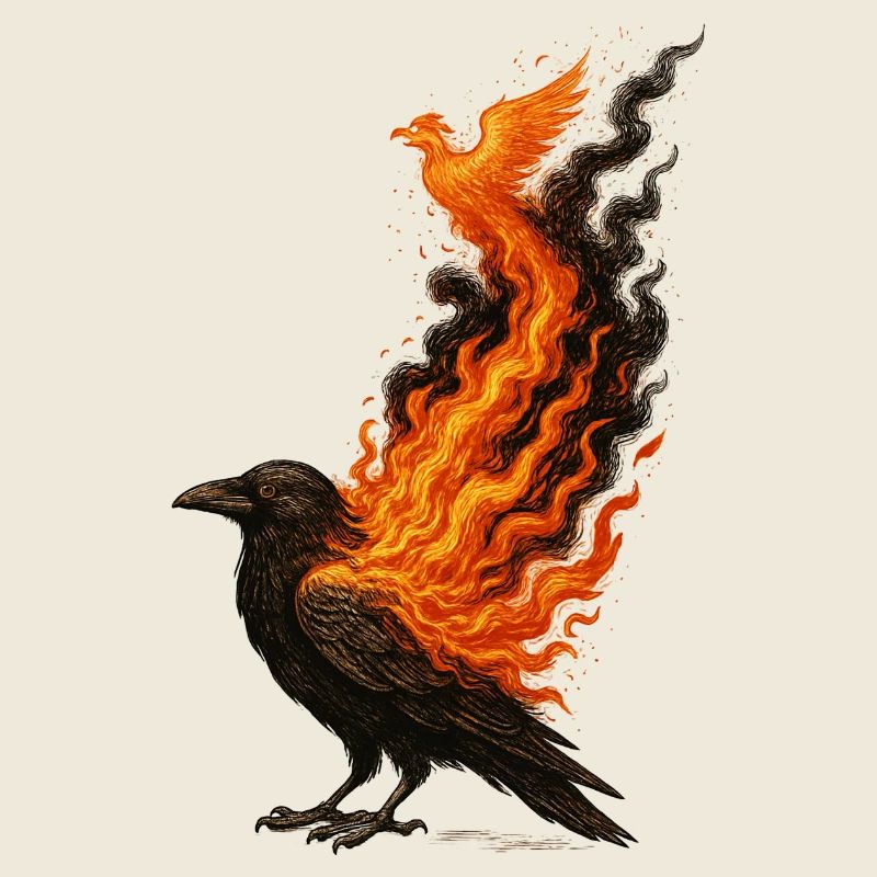 Corbeau Phénix : Renaissance de Feu