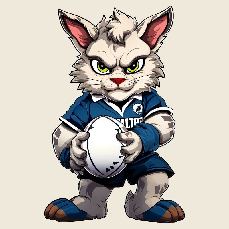 Rugby Cat