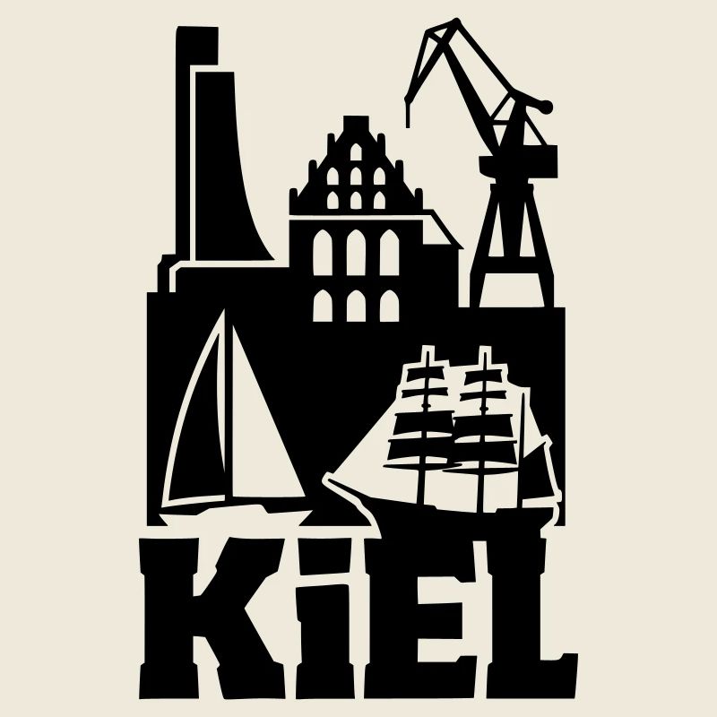 Kiel Silhouette Wahrzeichen