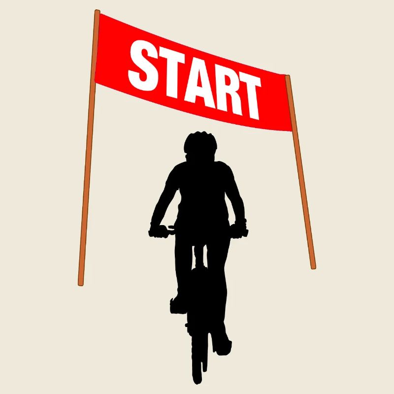 Cycling Start Line