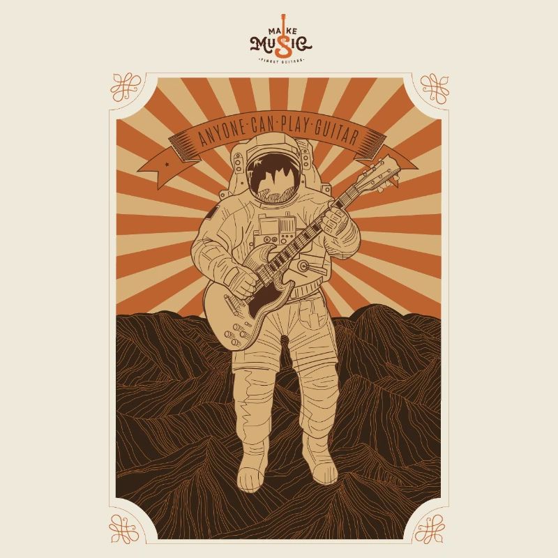 Make Music Astronaut