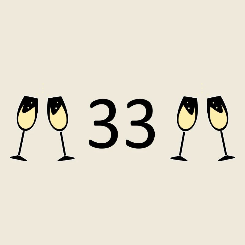 33e anniversaire 33 ans 33 ans numéro 33