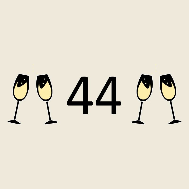 44e anniversaire 44 ans 44 ans numéro 44