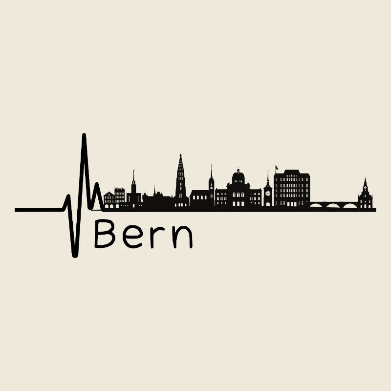 Bern Herzschlag Skyline
