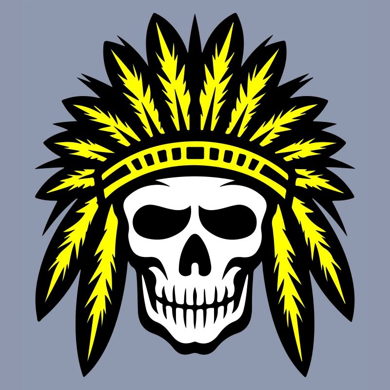 Crâne de chef indien apache