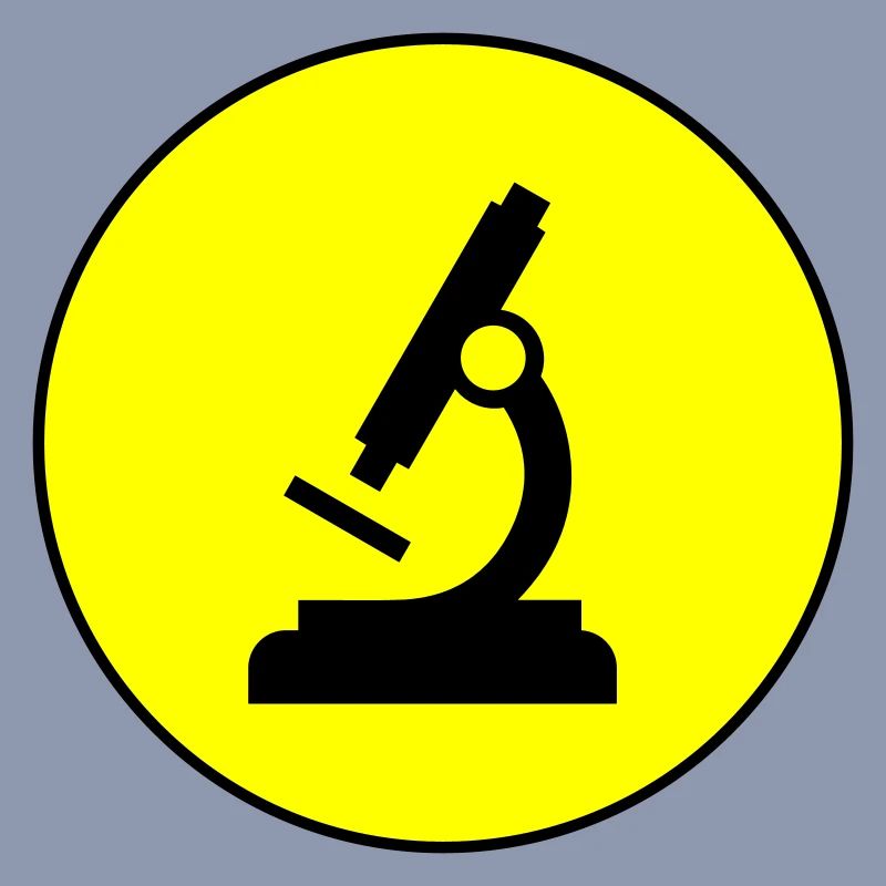 Icône d’icône de microscope