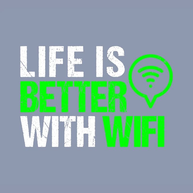 Wlan Wifi Informatiker Programmierer Geek Geschenk