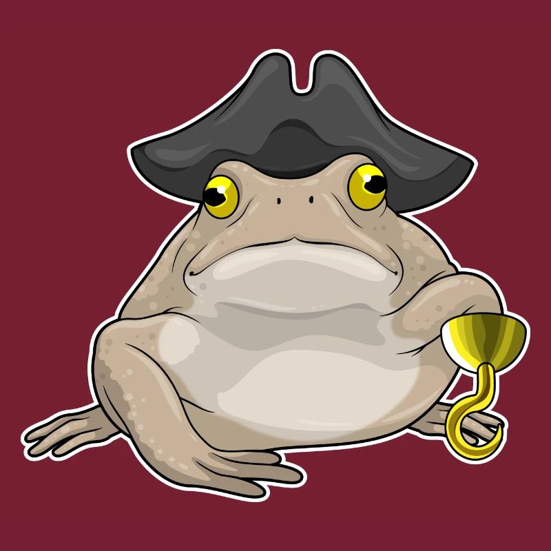 Frog Pirate Pirate Hat