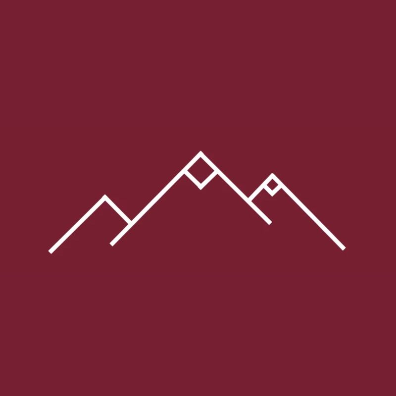 Montagnes enneigées.