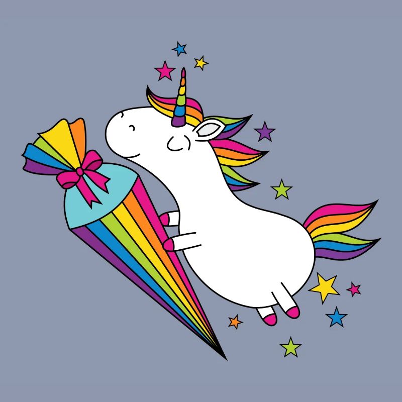 Unicorn École École École Cône de sucre