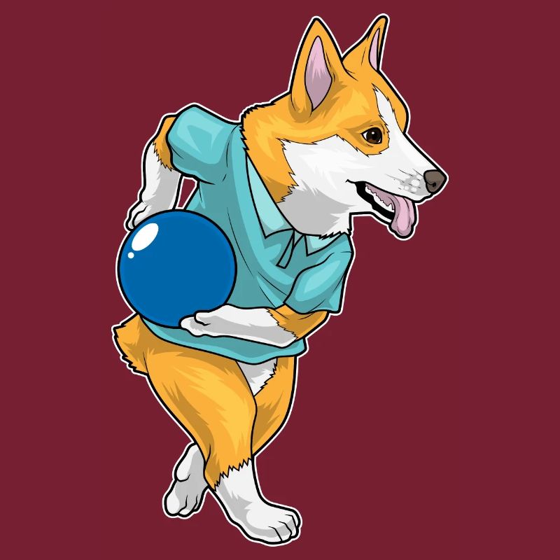 Corgi Bowling Bowlingkugel