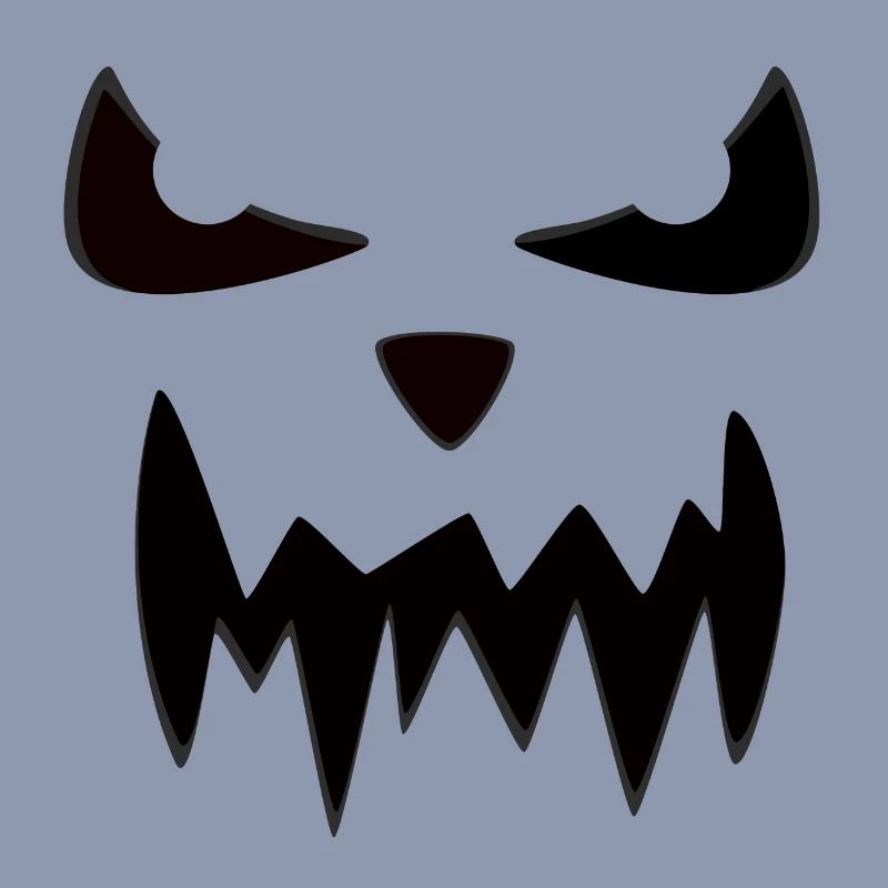 Halloween scary face