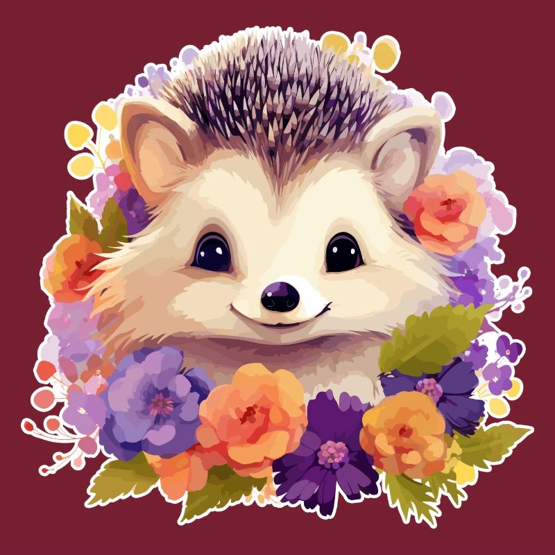 Hérisson mignon