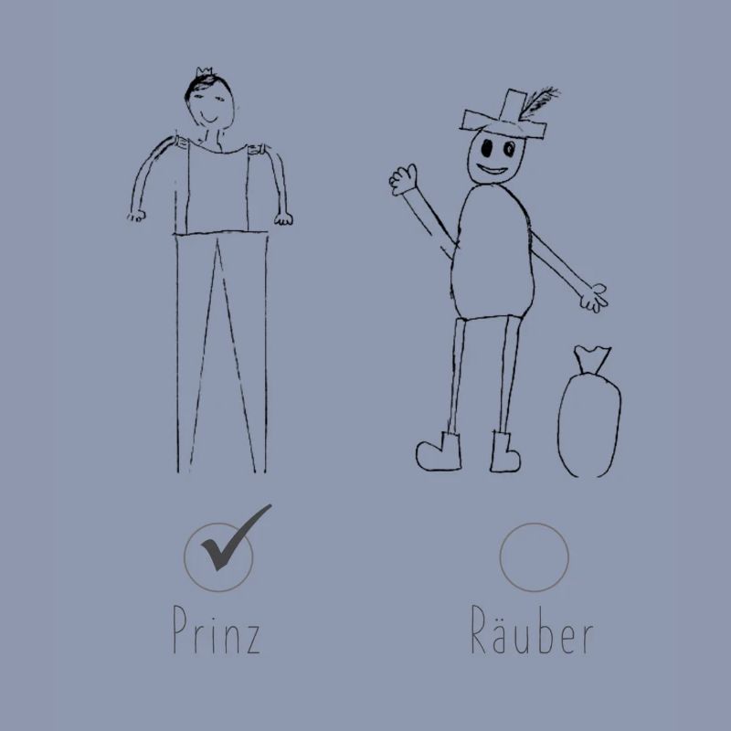 Prinz oder Räuber? Prinz!
