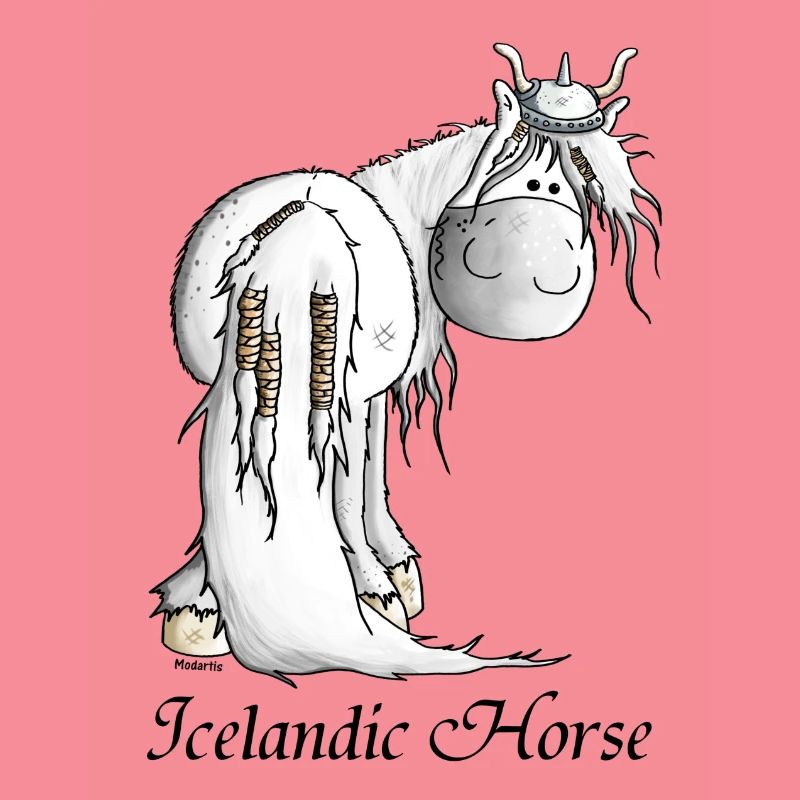 Wilder Wikinger Isländer - Pferd