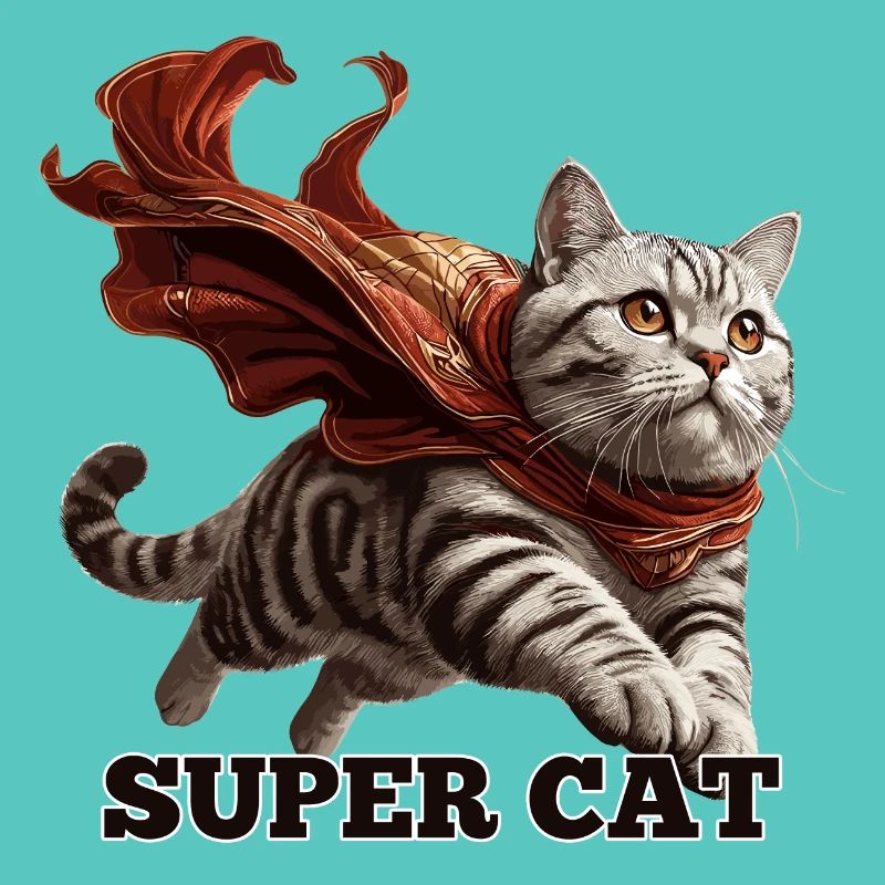 Super Katze Britisch Kurzhaar BKH getigert