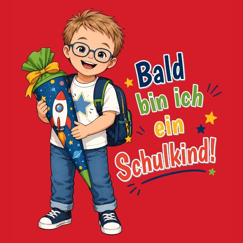 Bald bin ich ein Schulkind – Down Syndrom Junge