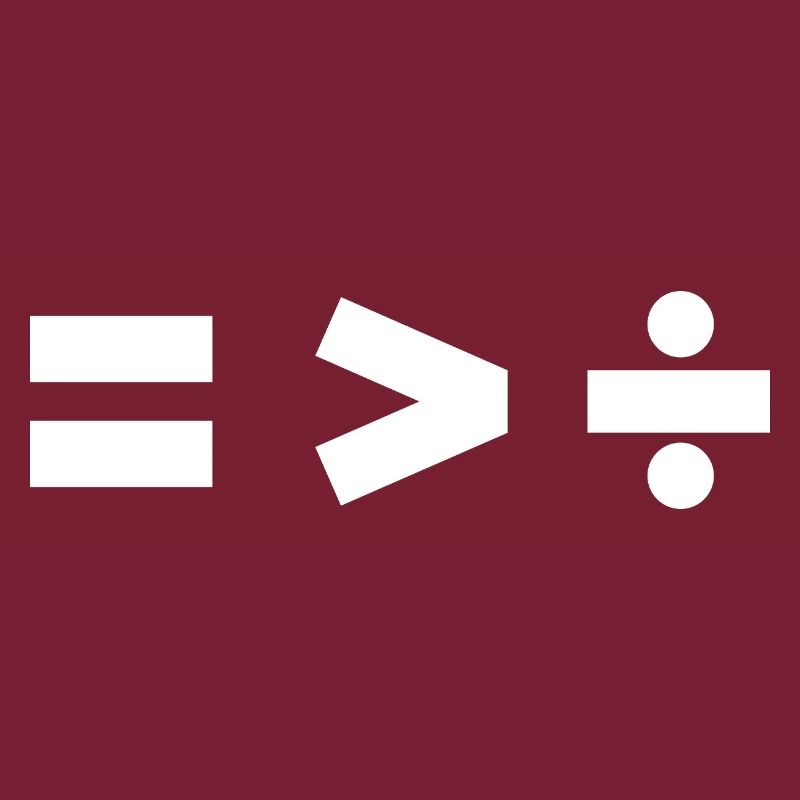Minimalist Math Symbol Design