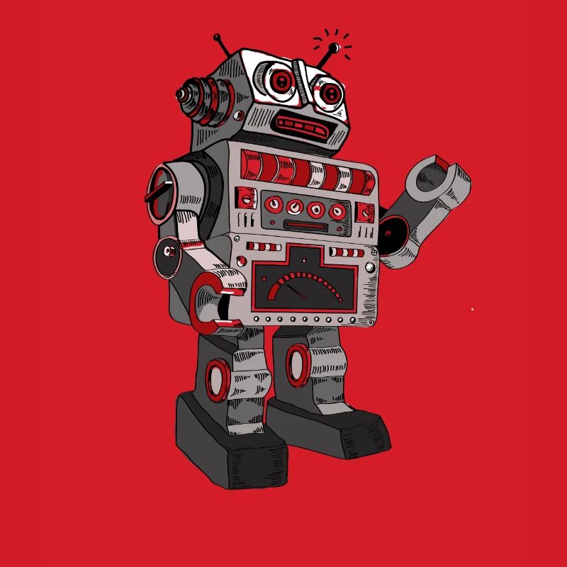 Robby Rob mr. robot scifi android jouet retro pc
