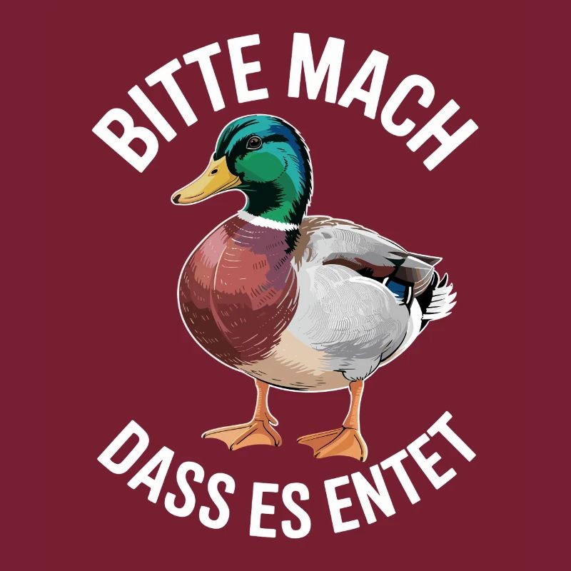 Duck Please Make It Duck Saying Funny Ducks