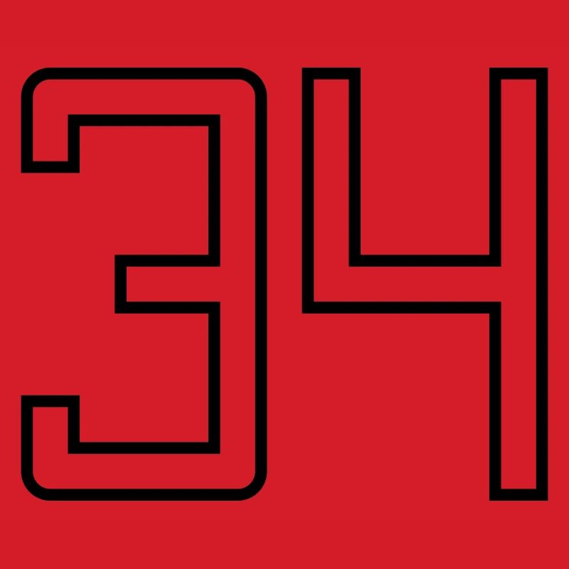 Number 34 (University Style)