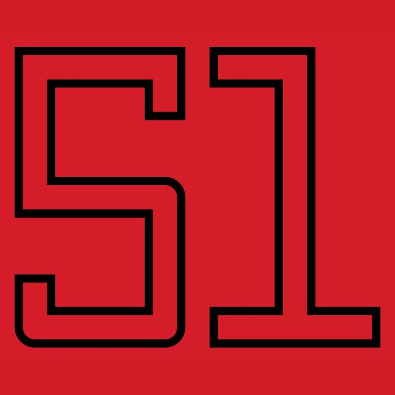 Number 51 (University Style)